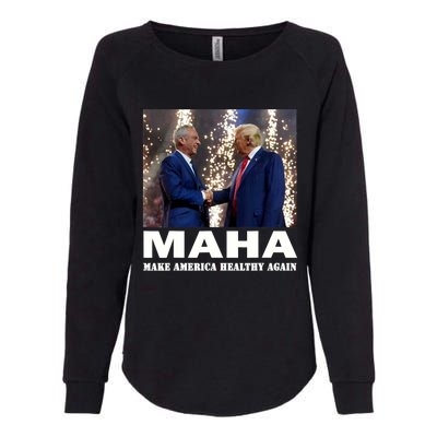 Maha Make America Healthy Again Trump 2024 Womens California Wash Sweatshirt