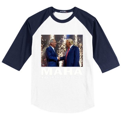 Maha Make America Healthy Again Trump 2024 Baseball Sleeve Shirt