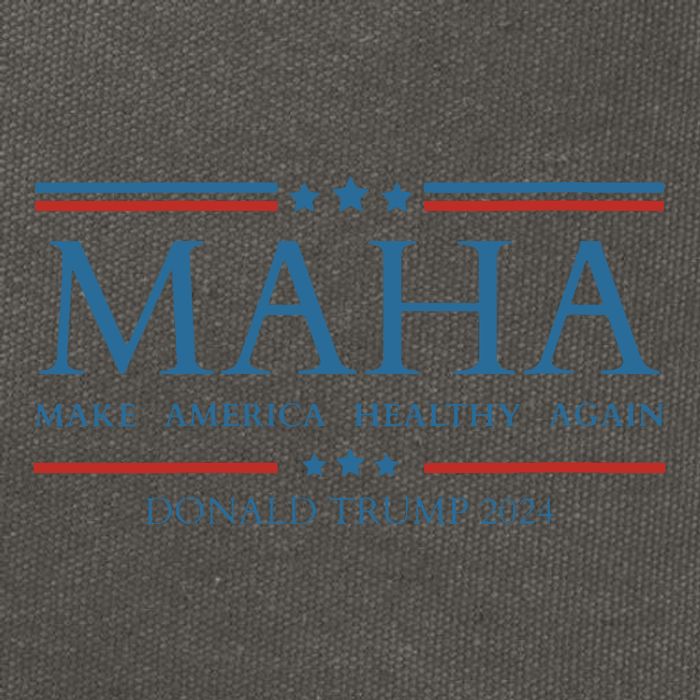 Maha Make America Healthy Again Cotton Canvas Backpack