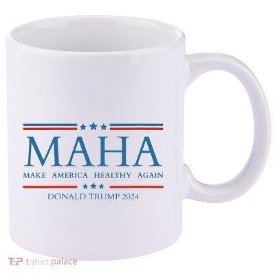 Maha Make America Healthy Again 11oz C Handle Ceramic Mug