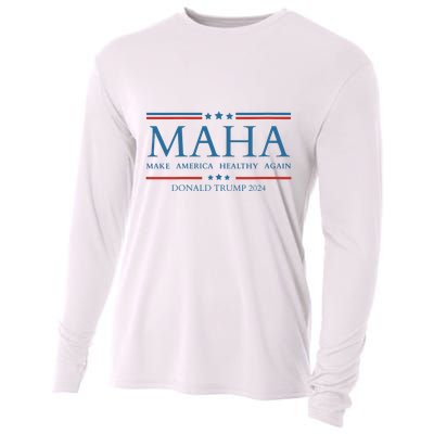 Maha Make America Healthy Again Cooling Performance Long Sleeve Crew