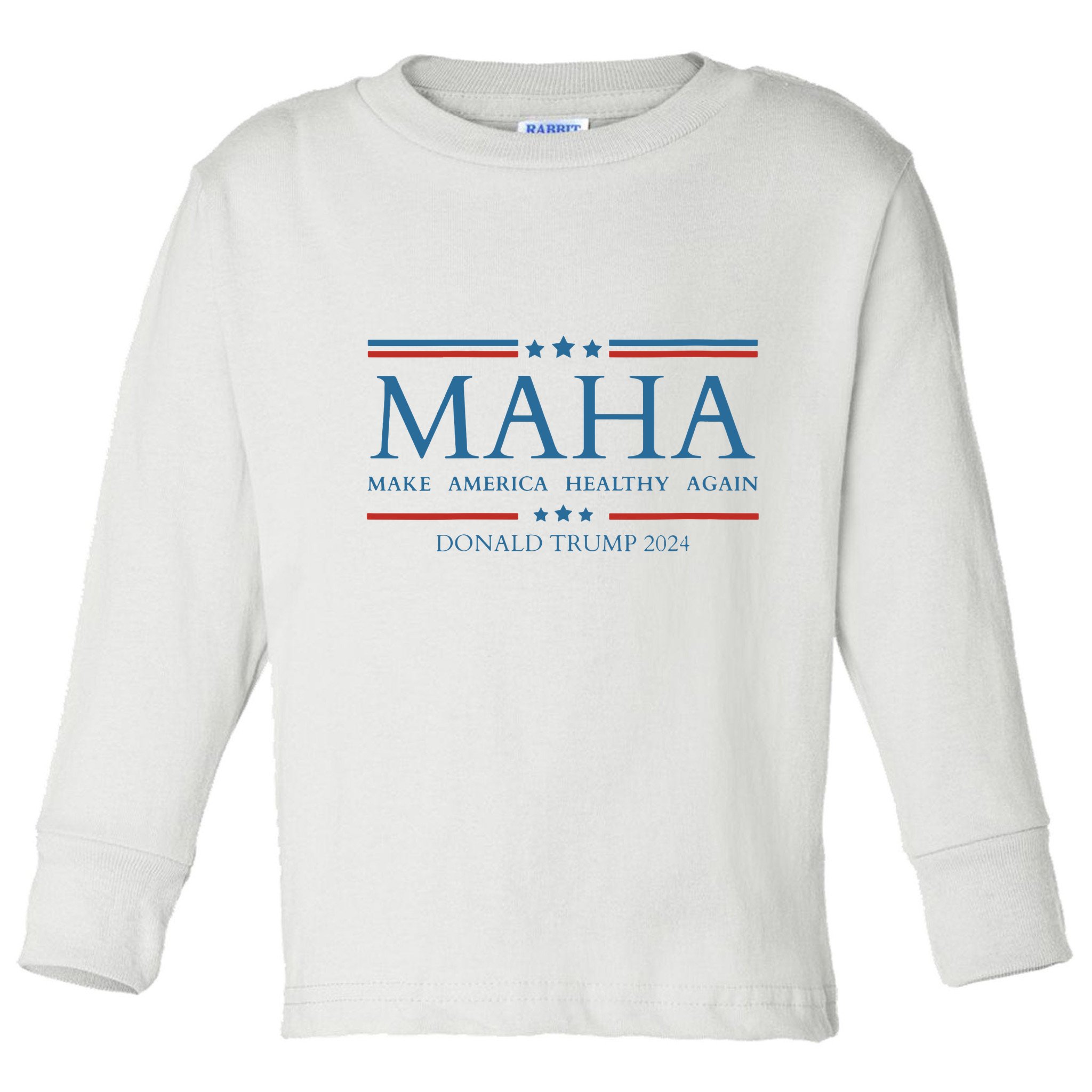 Maha Make America Healthy Again Toddler Long Sleeve Shirt