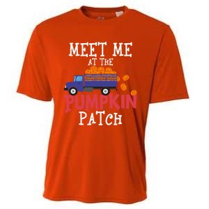 Meet Me At The Pumpkin Patch Extreme Fall Lover Cute Gift Cooling Performance Crew T-Shirt