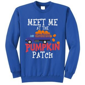 Meet Me At The Pumpkin Patch Extreme Fall Lover Cute Gift Sweatshirt