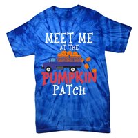 Meet Me At The Pumpkin Patch Extreme Fall Lover Cute Gift Tie-Dye T-Shirt