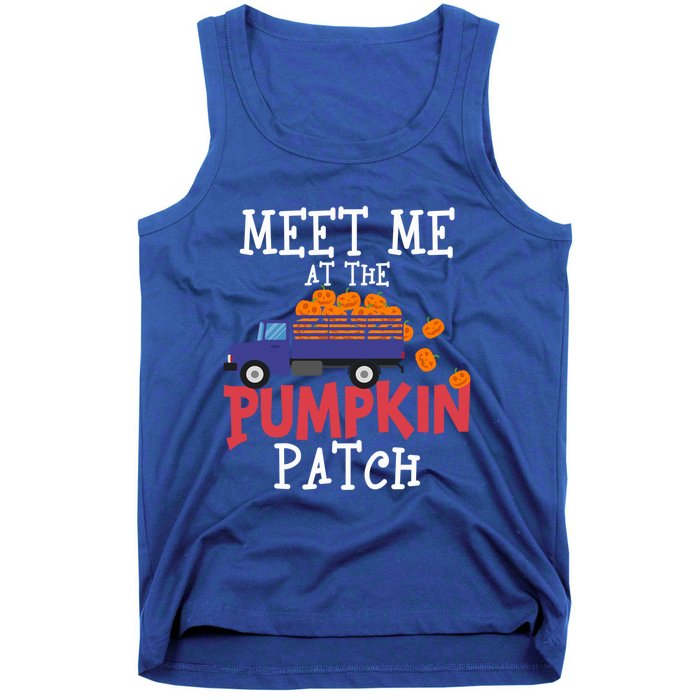 Meet Me At The Pumpkin Patch Extreme Fall Lover Cute Gift Tank Top