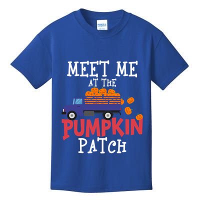 Meet Me At The Pumpkin Patch Extreme Fall Lover Cute Gift Kids T-Shirt