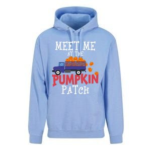 Meet Me At The Pumpkin Patch Extreme Fall Lover Cute Gift Unisex Surf Hoodie