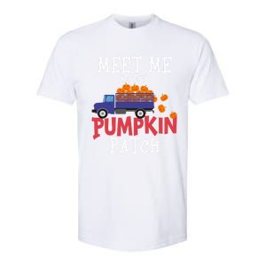 Meet Me At The Pumpkin Patch Extreme Fall Lover Cute Gift Softstyle CVC T-Shirt