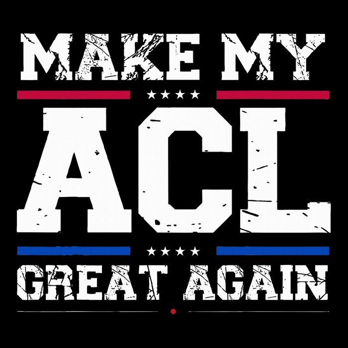 Make My Acl Great Again Acl Surgery Recovery Must Haves Drawstring Bag