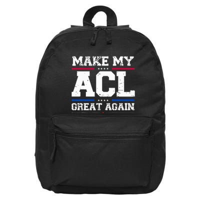 Make My Acl Great Again Acl Surgery Recovery Must Haves 16 in Basic Backpack