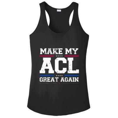 Make My Acl Great Again Acl Surgery Recovery Must Haves Ladies PosiCharge Competitor Racerback Tank