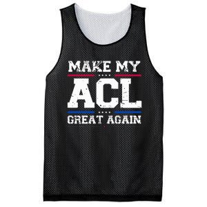 Make My Acl Great Again Acl Surgery Recovery Must Haves Mesh Reversible Basketball Jersey Tank