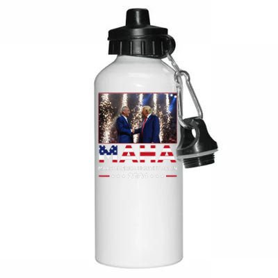 Maha Make America Healthy Again Trump Kennedy 2024 Gift Aluminum Water Bottle