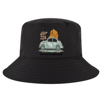 Meet Me At The Pumpkin Patch Funny Halloween Fall Gift Cool Comfort Performance Bucket Hat