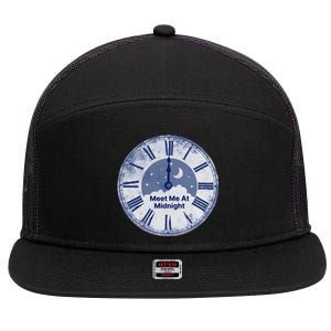 Meet Me At Midnight 7 Panel Mesh Trucker Snapback Hat