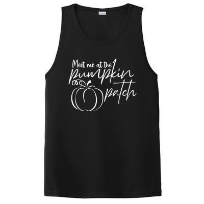 Meet Me At The Pumpkin Patch Funny Thanksgiving Gift PosiCharge Competitor Tank