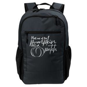 Meet Me At The Pumpkin Patch Funny Thanksgiving Gift Daily Commute Backpack