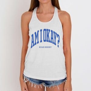 Megan Moroney Am I Ok? Women's Knotted Racerback Tank