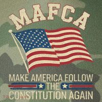 Mafca Make America Follow The Constitution Again Legacy Tie Dye Trucker Hat