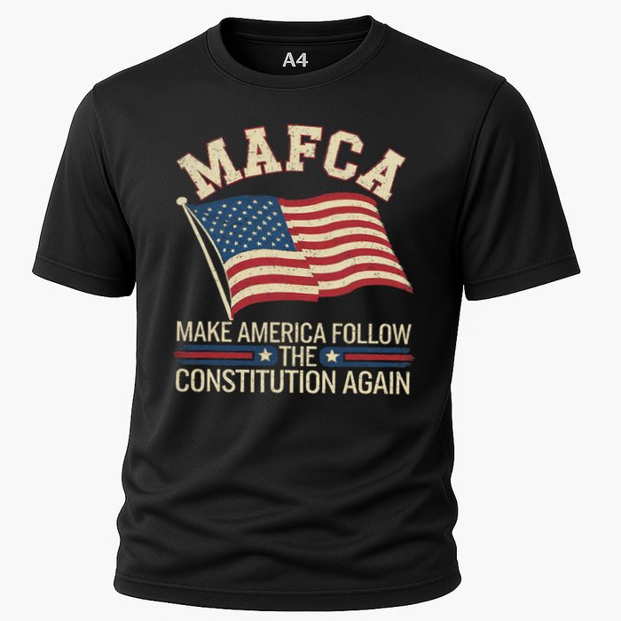 Mafca Make America Follow The Constitution Again Cooling Performance Crew T-Shirt