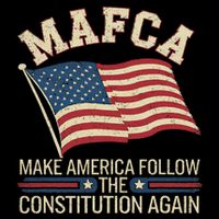 Mafca Make America Follow The Constitution Again Drawstring Bag