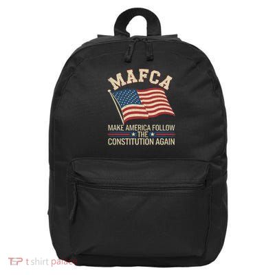 Mafca Make America Follow The Constitution Again 16 in Basic Backpack