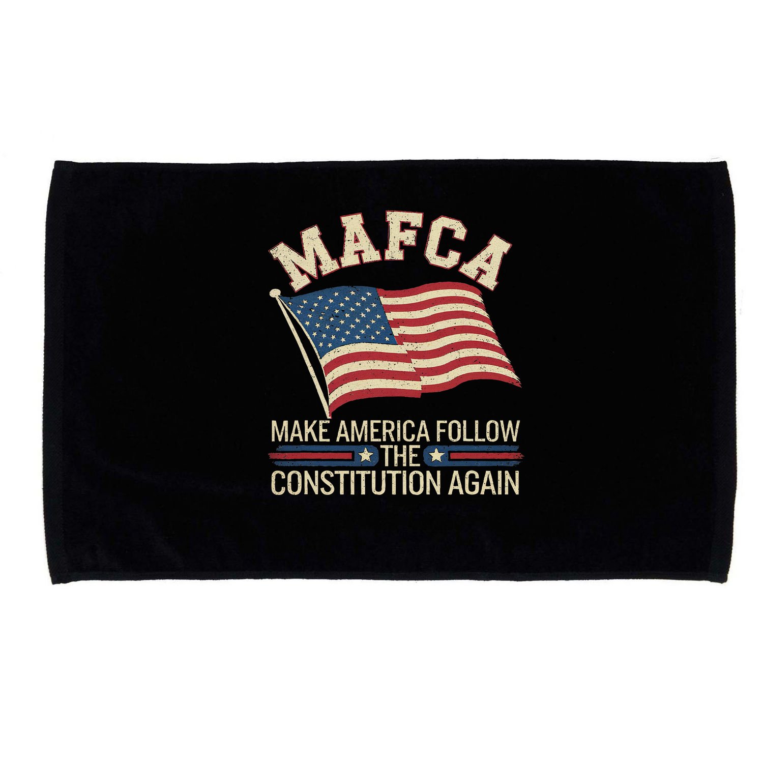 Mafca Make America Follow The Constitution Again Microfiber Hand Towel