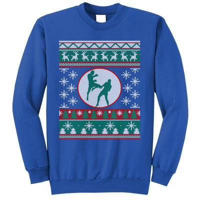 Mixed Martial Arts Ugly Christmas Gift Idea Mma Lover Cute Gift Sweatshirt