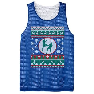 Mixed Martial Arts Ugly Christmas Gift Idea Mma Lover Cute Gift Mesh Reversible Basketball Jersey Tank