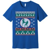 Mixed Martial Arts Ugly Christmas Gift Idea Mma Lover Cute Gift Premium T-Shirt