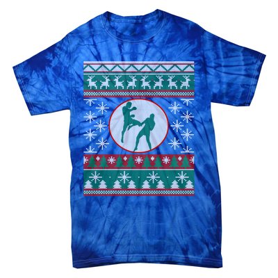 Mixed Martial Arts Ugly Christmas Gift Idea Mma Lover Cute Gift Tie-Dye T-Shirt