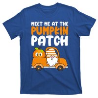 Meet Me At The Pumpkin Patch Gnome Truck Thanksgiving Gift T-Shirt