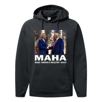 Maha Make America Healthy Again Performance Fleece Hoodie