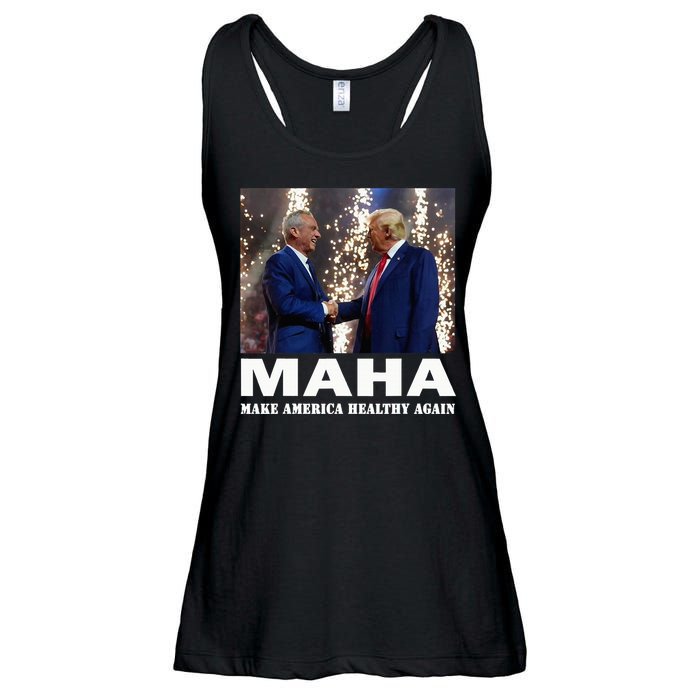 Maha Make America Healthy Again Ladies Essential Flowy Tank