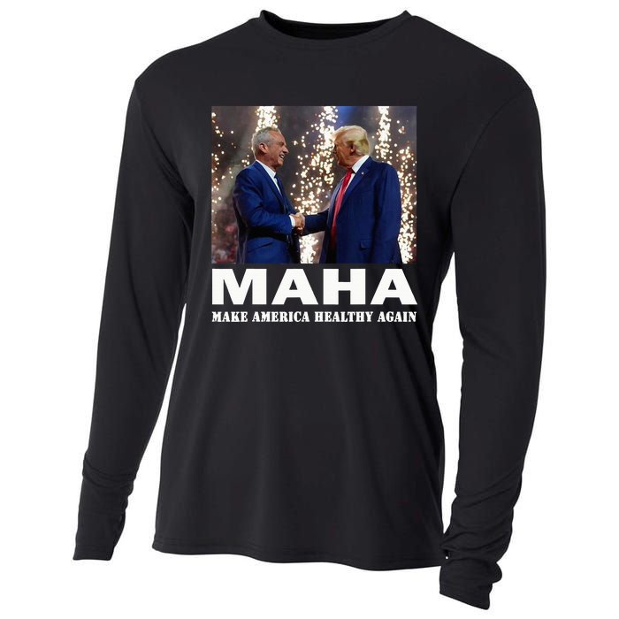 Maha Make America Healthy Again Cooling Performance Long Sleeve Crew