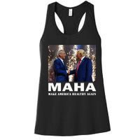 Maha Make America Healthy Again Women's Racerback Tank