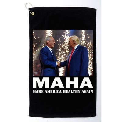 Maha Make America Healthy Again Platinum Collection Golf Towel