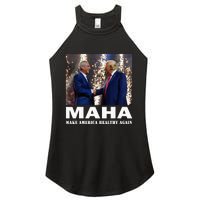 Maha Make America Healthy Again Women's Perfect Tri Rocker Tank