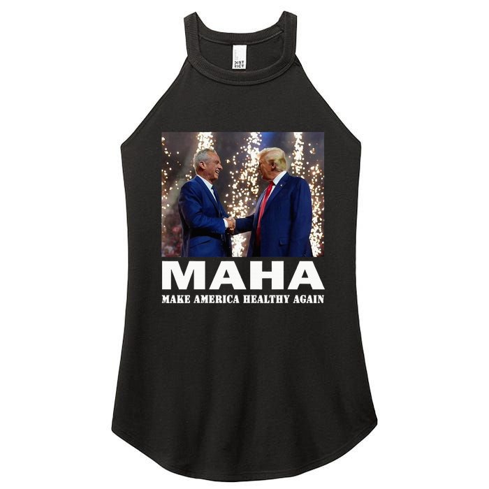 Maha Make America Healthy Again Women's Perfect Tri Rocker Tank