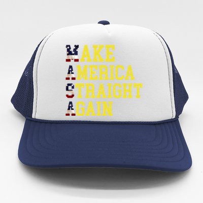 MASA Make America Straight Again Trucker Hat