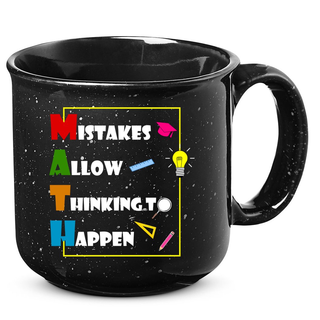 Math Mistakes Allow Thinking To Happen 15oz Campfire Ceramic Mug