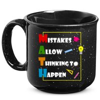 Math Mistakes Allow Thinking To Happen 15oz Campfire Ceramic Mug