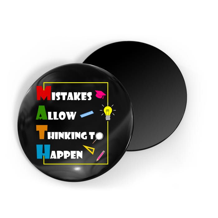 Math Mistakes Allow Thinking To Happen Magnet