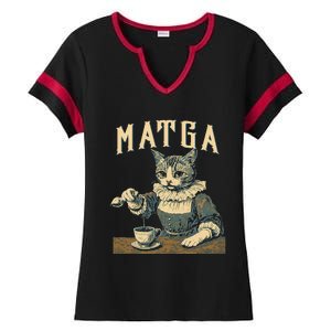 Matga Make Aqua Tofana Great Again Ladies Halftime Notch Neck Tee