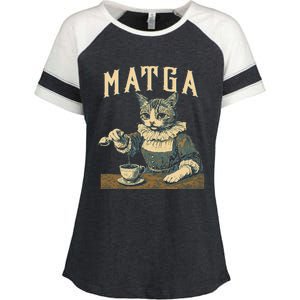 Matga Make Aqua Tofana Great Again Enza Ladies Jersey Colorblock Tee