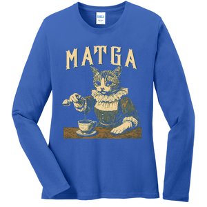 Matga Make Aqua Tofana Great Again Ladies Long Sleeve Shirt