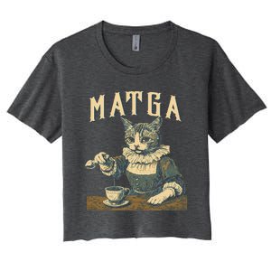 Matga Make Aqua Tofana Great Again Women's Crop Top Tee