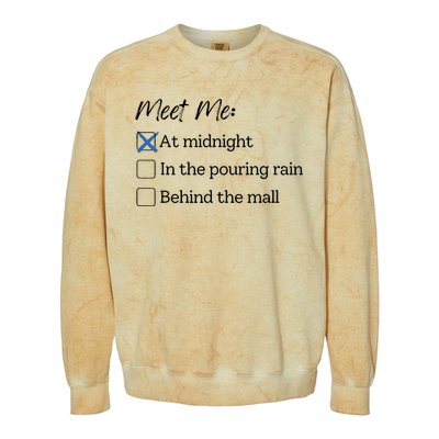 Meet Me At Midnight Colorblast Crewneck Sweatshirt