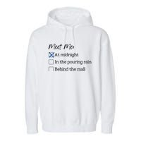 Meet Me At Midnight Garment-Dyed Fleece Hoodie